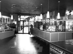 Meininger store, interior, 1415 Tremont St.