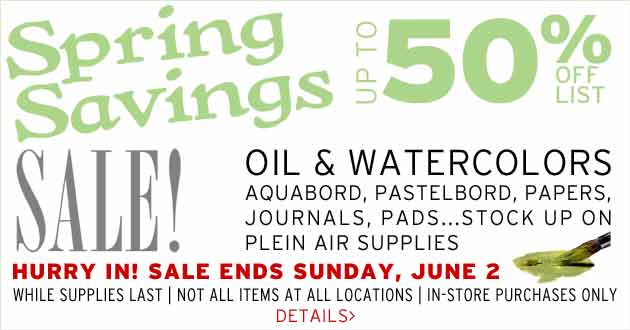 Spring Savings Sale through June 2