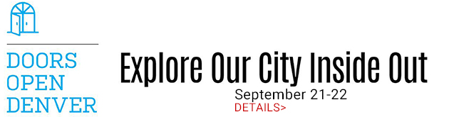 Doors Open Denver, September 21-22, 2019, various venues
